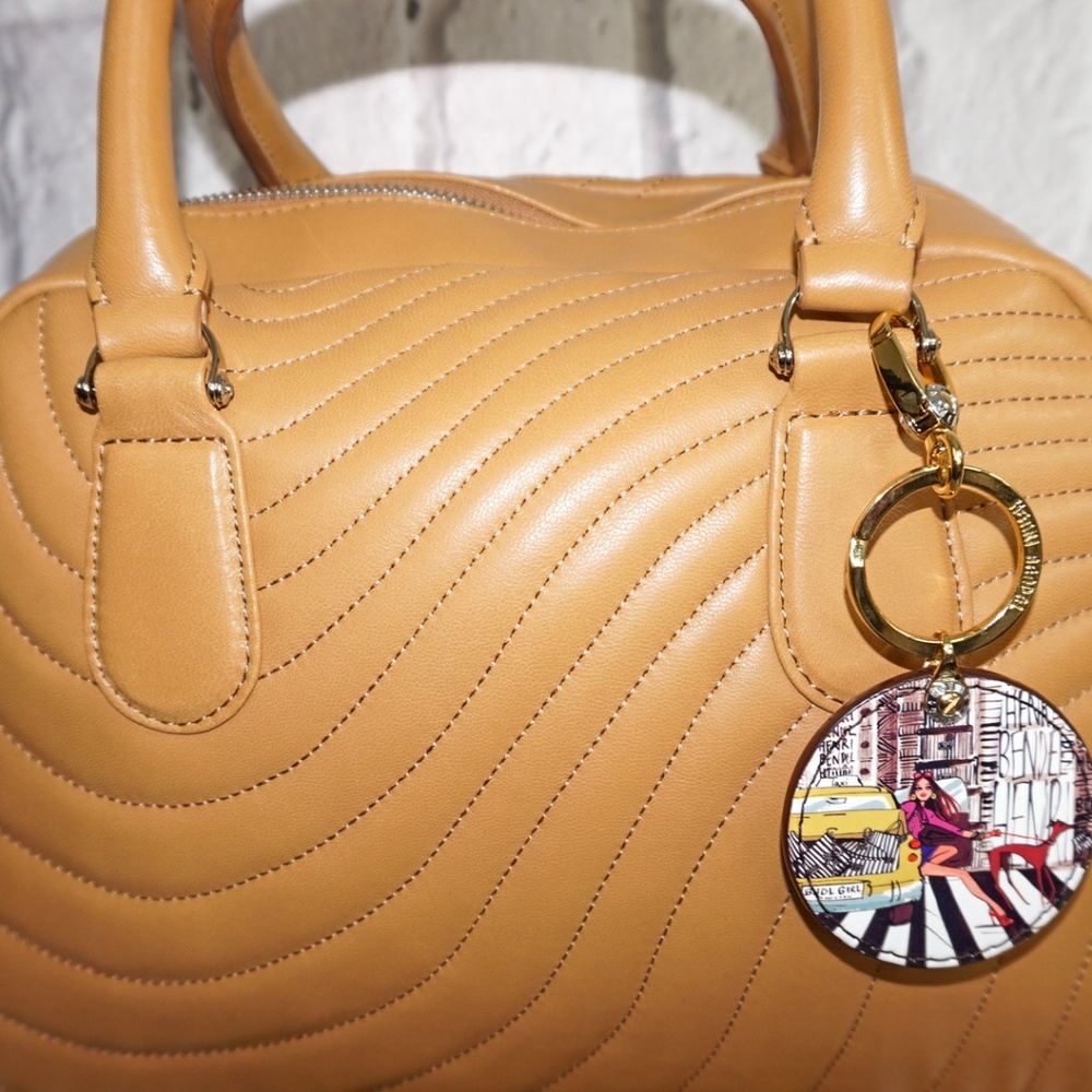 GORGEOUS HENRI BENDEL No.7 Quilted SATCHEL